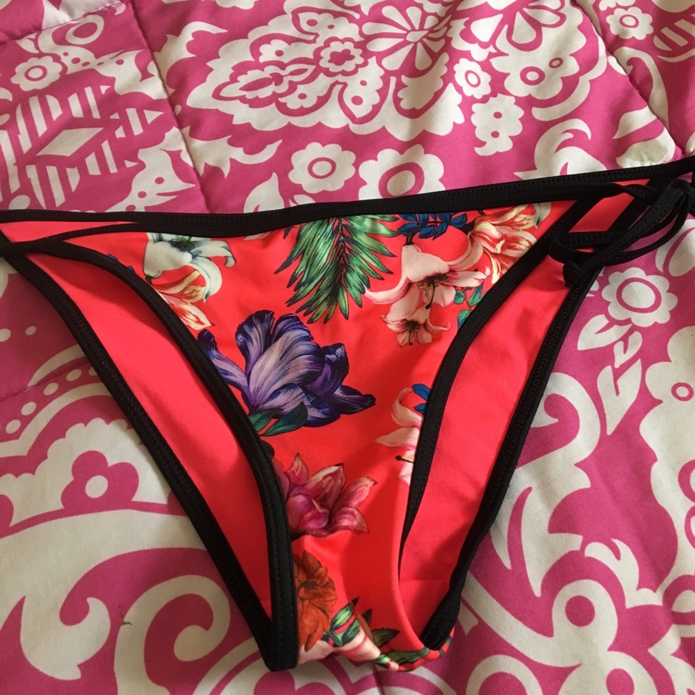 H&M Floral Bikini Bottom